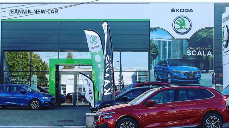 Visite virtuelle 360° Google Street View - Jeannin Skoda (Commerce / Service) à Auxerre Yonne